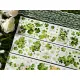 Zhaoxi Studio Washi Tape Sample - Clover And Flowers