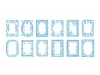 Pre-Order Kurukynki Wooden Rubber Stamp The Counting Gallery - Frame Set