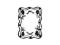 Pre-Order Kurukynki Wooden Rubber Stamp The Counting Gallery - Frame A