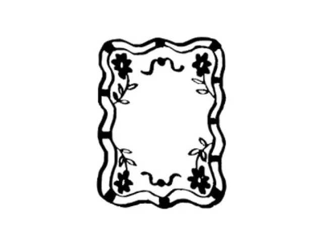 Pre-Order Kurukynki Wooden Rubber Stamp The Counting Gallery - Frame A