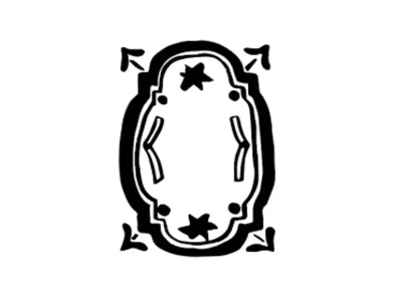 Pre-Order Kurukynki Wooden Rubber Stamp The Counting Gallery - Frame D