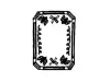 Pre-Order Kurukynki Wooden Rubber Stamp The Counting Gallery - Frame F