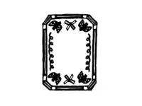 Pre-Order Kurukynki Wooden Rubber Stamp The Counting Gallery - Frame F