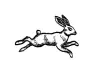 Pre-Order Kurukynki Wooden Rubber Stamp The Dream Ledger - Hare
