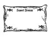 Pre-Order Kurukynki Wooden Rubber Stamp The Dream Ledger - Pillow A