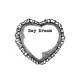 Kurukynki Wooden Rubber Stamp The Dream Ledger - Pillow Heart