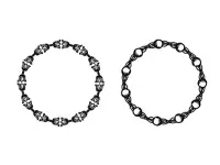 Pre-Order Kurukynki Wooden Rubber Stamp The Dream Ledger - Ring Set