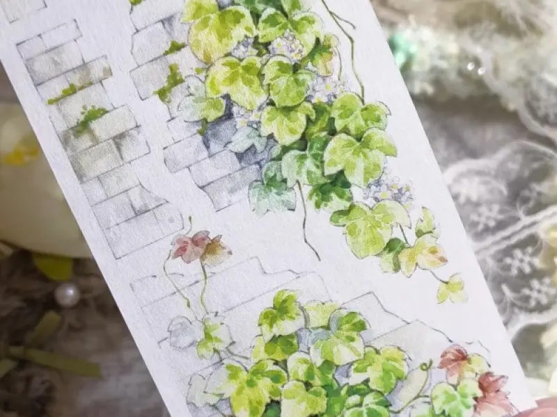 Wines Washi Tape Sample - Ivy Wall