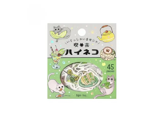 BGM Sticker Flakes Welcome, Meow! - Cafe High Neko