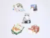NB Co. Sticker Flakes Cat - Travel