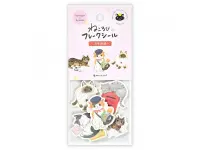 NB Co. Sticker Flakes Cat - Send More Letters