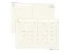 Pre-Order MIDORI HIBINO Diary 2026 A6 Two-Pages-Per-Day Planner - Blue Green