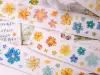 Pre-Order Xiaobaijia Die-Cut Washi Tape - Pastel Flower Town