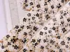 Pre-Order Xiaobaijia Washi Tape With Release Paper - Tea Brown Floral Shadows