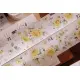 Pre-Order Xiaobaijia Kiss-Cut Washi Tape - Yellow Rose