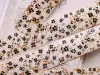 Pre-Order Xiaobaijia Washi Tape With Release Paper - Tea Brown Floral Shadows