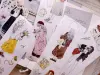 Pre-Order Xiaobaijia Kiss-Cut Washi Tape - Girl Among Flowers