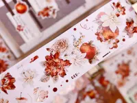 Pre-Order Xiaobaijia Kiss-Cut Washi Tape - Sweet Floral Dream