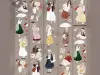 Pre-Order Xiaobaijia Kiss-Cut Washi Tape - Girl Among Flowers