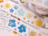 Pre-Order Xiaobaijia Die-Cut Washi Tape - Pastel Flower Town