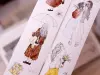 Pre-Order Xiaobaijia Kiss-Cut Washi Tape - Girl Among Flowers