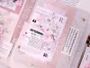 Pre-Order Xiaobaijia Die-Cut Washi Tape - Floral Soft Pink