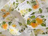 Pre-Order Baicangjia Studio Die-Cut Washi Tape - Tangerine Blossoms