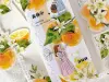 Pre-Order Baicangjia Studio Die-Cut Washi Tape - Tangerine Blossoms