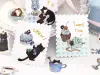 BGM Sticker Flakes Welcome, Meow! - Cafe Mikeneko