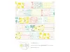 Pre-Order LCN Washi Tape - Watercolor pattern 1