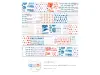 Pre-Order LCN Washi Tape - Watercolor pattern 2