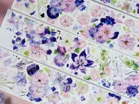 Bailan Studio Washi Tape Sample - Morning Glory