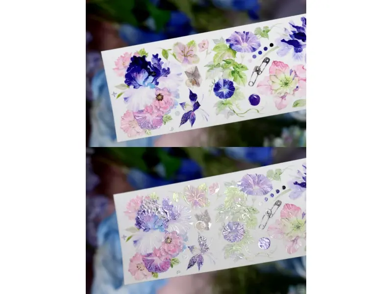 Bailan Studio Washi Tape Sample - Morning Glory