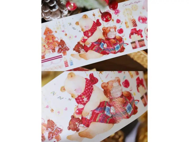 Benchu Studio Washi Tape Sample - Apple Gifts