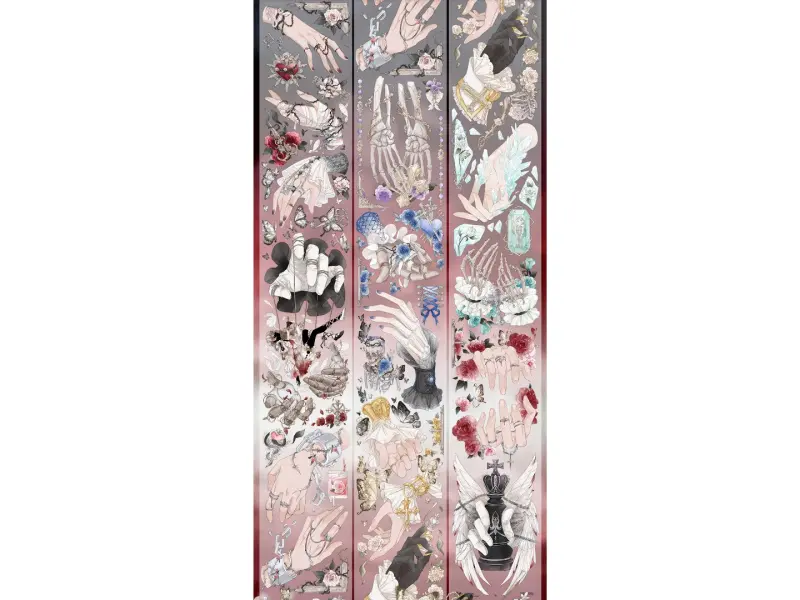 Glacier Museum Wide PET Tape Sample - Whispers At Your Fingertips