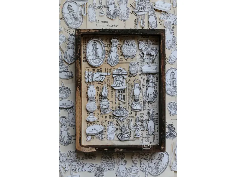 Pre-Order LCN Clear Stamp Set - Treasure Hunt 3