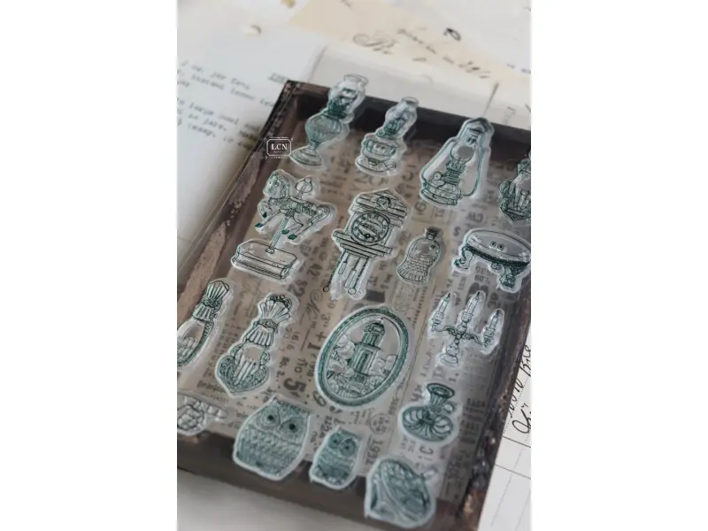 Pre-Order LCN Clear Stamp Set - Treasure Hunt 3