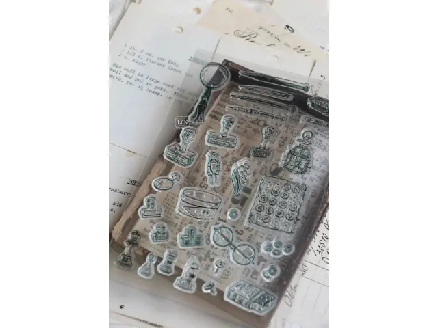 Pre-Order LCN Clear Stamp Set - Treasure Hunt 2