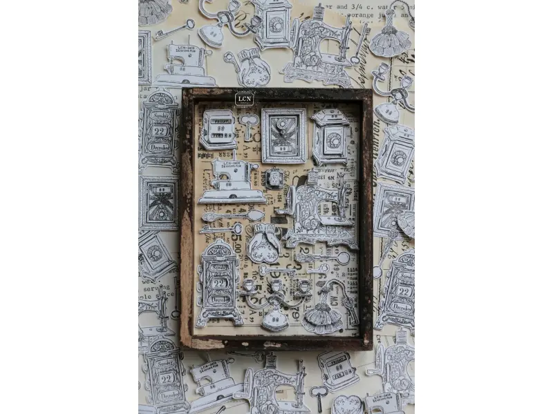 Pre-Order LCN Clear Stamp Set - Treasure Hunt 4