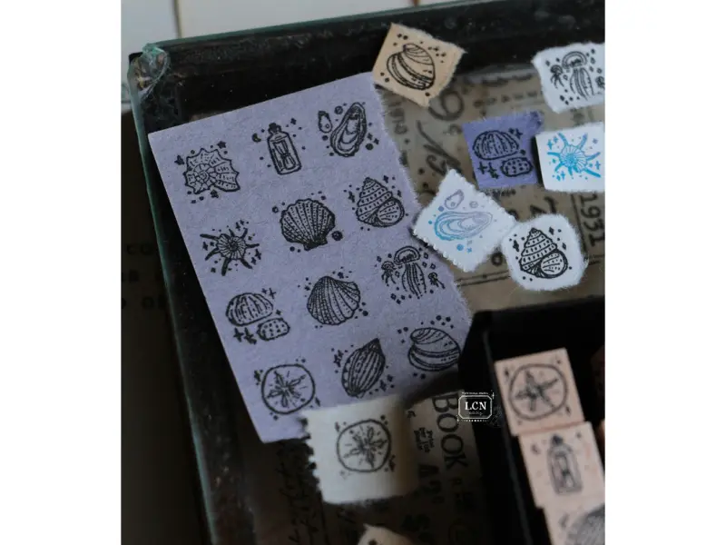 Pre-Order LCN Mini Tote Stationery Set - Big Ocean