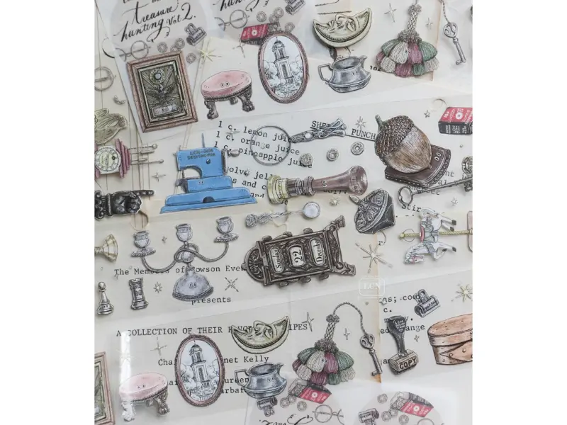 Pre-Order LCN Kiss-Cut PET Tape - Treasure Hunting Vol. 2