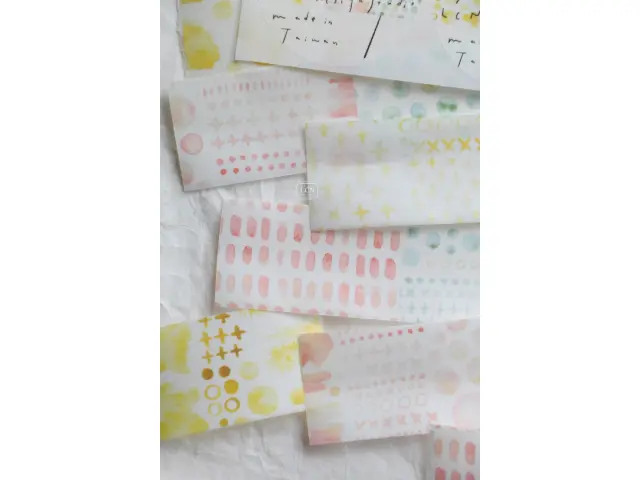LCN Washi Tape - Watercolor pattern 1
