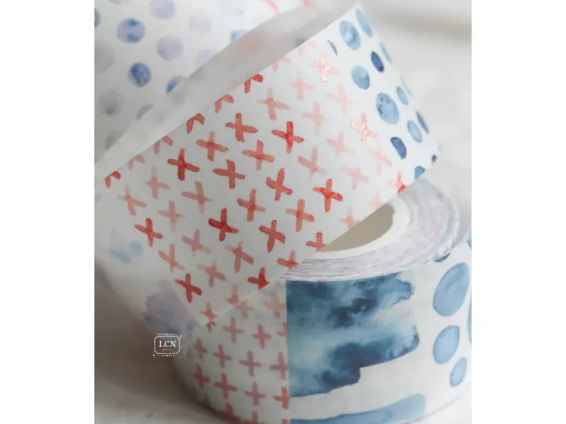 Pre-Order LCN Washi Tape - Watercolor pattern 2