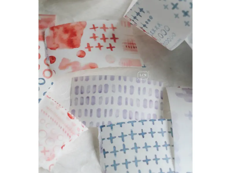 Pre-Order LCN Washi Tape - Watercolor pattern 2