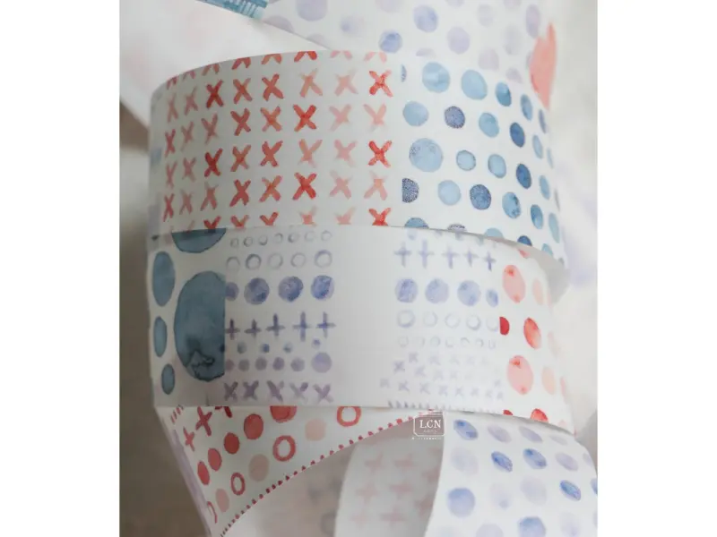 Pre-Order LCN Washi Tape - Watercolor pattern 2