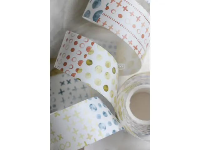 Pre-Order LCN Washi Tape - Watercolor pattern 3