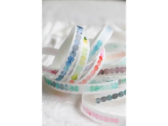 Pre-Order LCN Washi Tape - Watercolor pattern 4