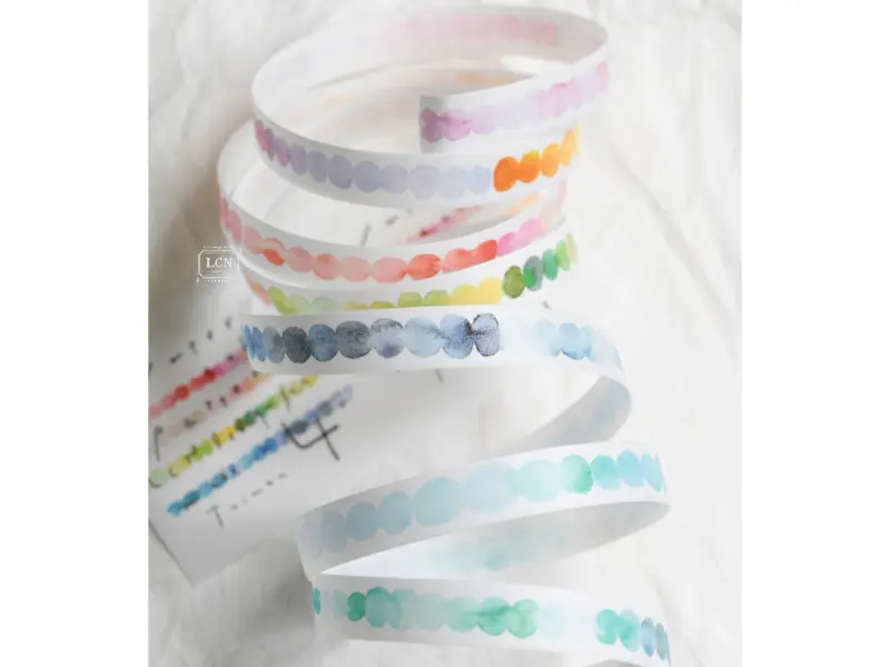 Pre-Order LCN Washi Tape - Watercolor pattern 4