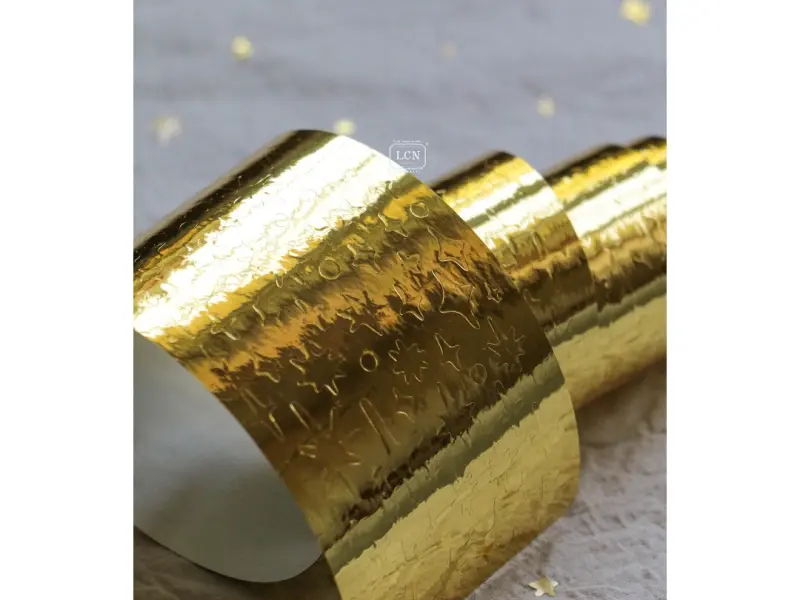 Pre-Order LCN Star Kiss-Cut PET Tape - Glossy Gold