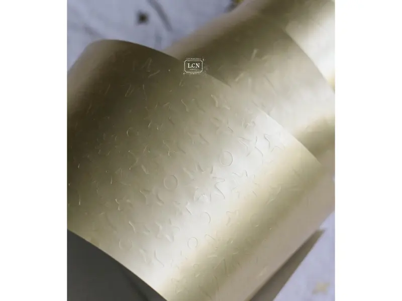 Pre-Order LCN Star Kiss-Cut PET Tape - Matte Gold